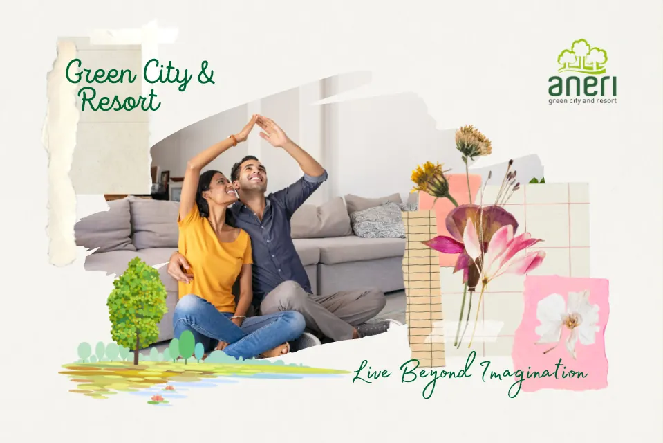 Cover of the Aneri Green City & Resort brochure