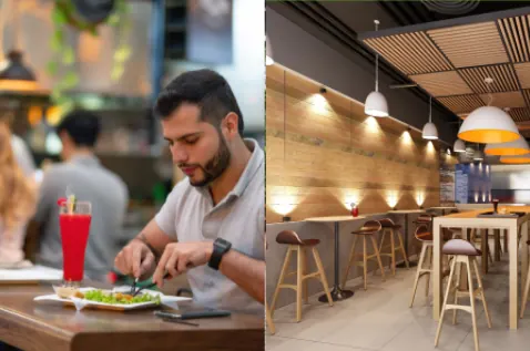 Café dining